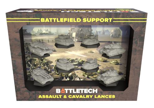 BattleTech: Mercenaries Forcepack - Battlefield Support Assault & Cava ...