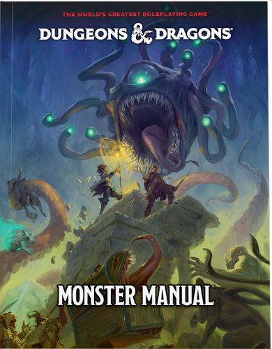Dungeons & Dragons RPG: Monster Manual Hard Cover (2024)