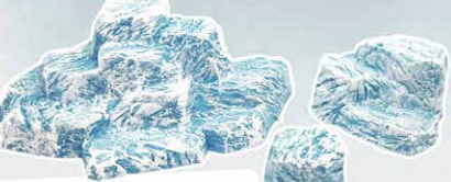 Monster Scenery: Snowy Hills