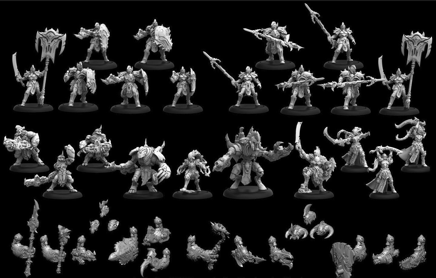 Warmachine - Orgoth Sea Raiders Core Army Starter