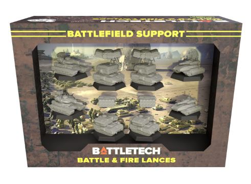 BattleTech Mercenaries Battlefield Support Battle & Fire Lances