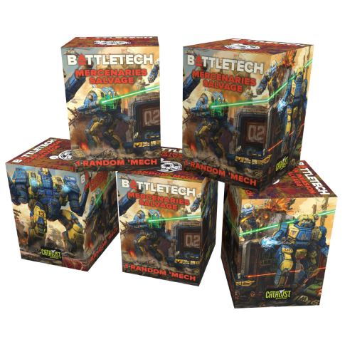 BattleTech: Salvage Box - Mercenaries Display (9)
