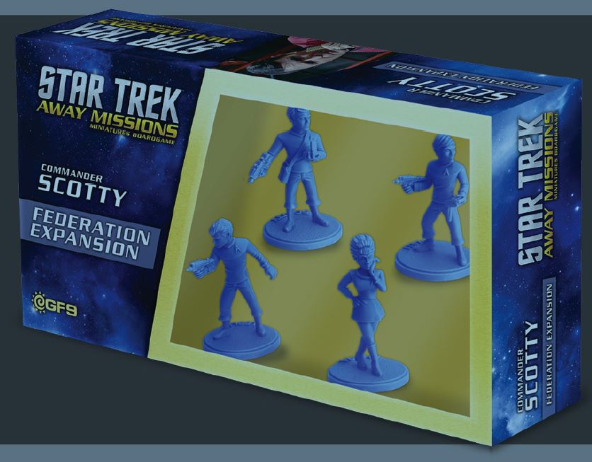 Star Trek Away Missions Commander Scott Classic Federation Expansion