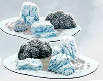 Monster Scenery: Snowy Ice Fields