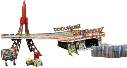 Fallout: Wasteland Warfare - Red Rocket Scenic Set