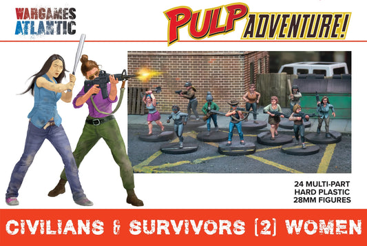 Pulp Adventure Civilians & Survivors (2) Women
