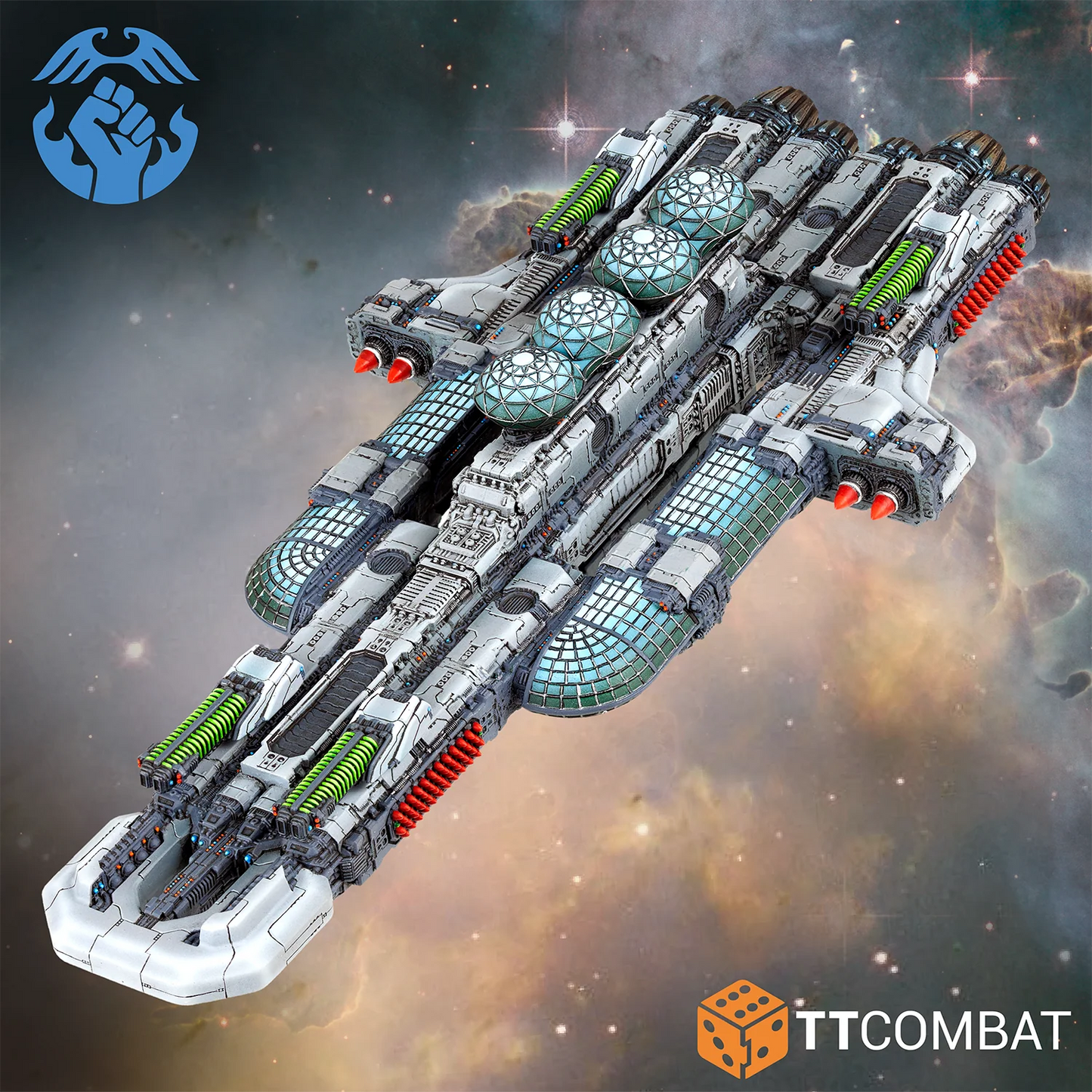 Dropfleet Resistance Coloniser Dreadnought