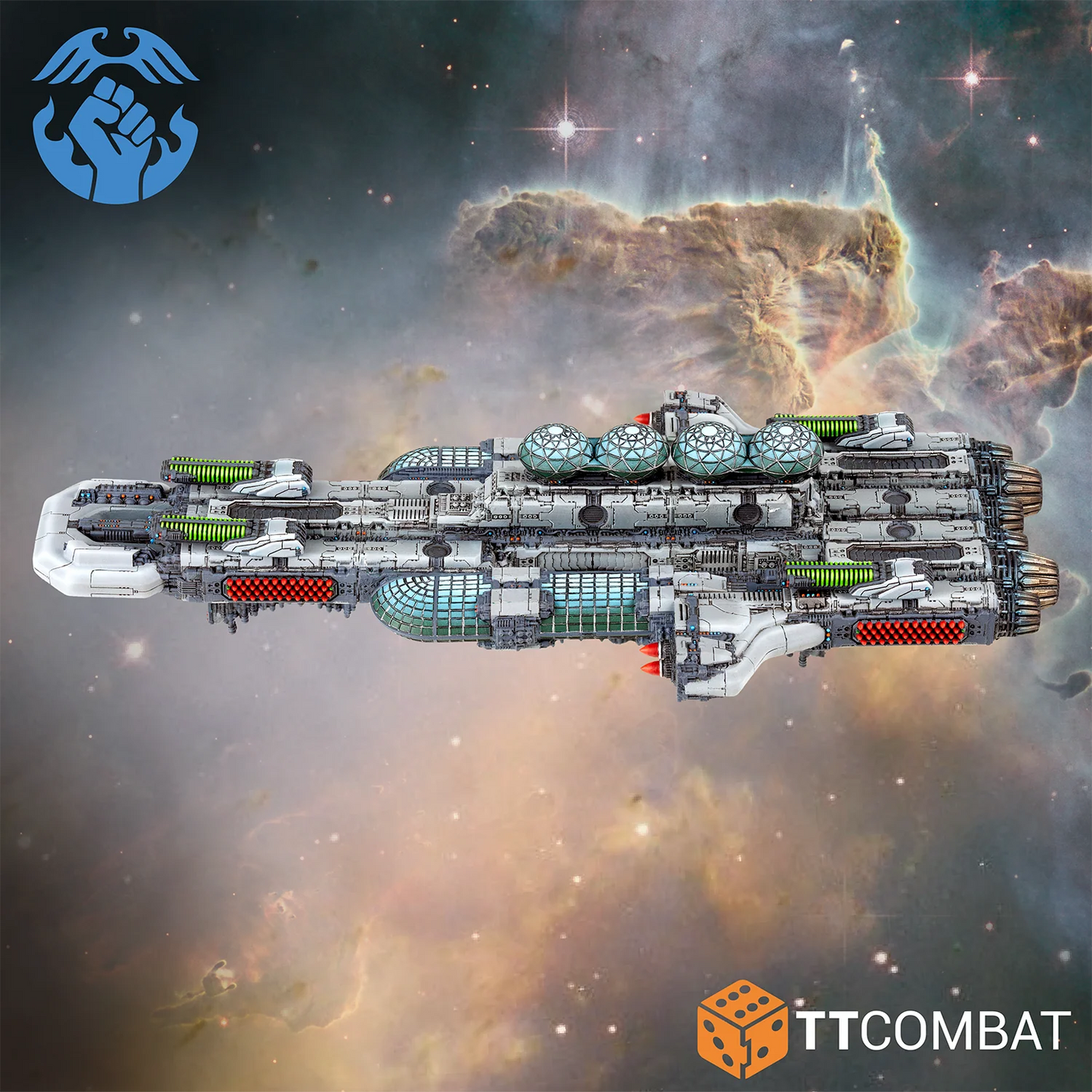 Dropfleet Resistance Coloniser Dreadnought