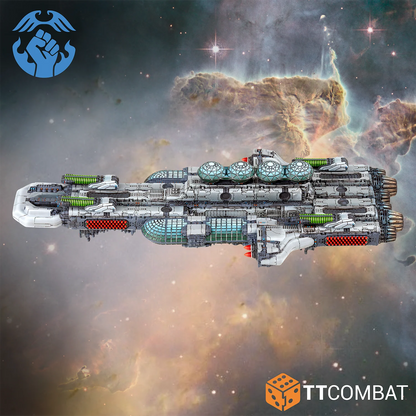 Dropfleet Resistance Coloniser Dreadnought