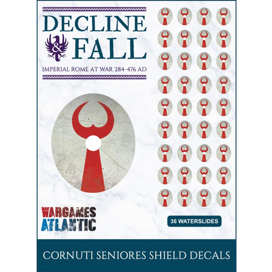 Decline & Fall Shield Decals