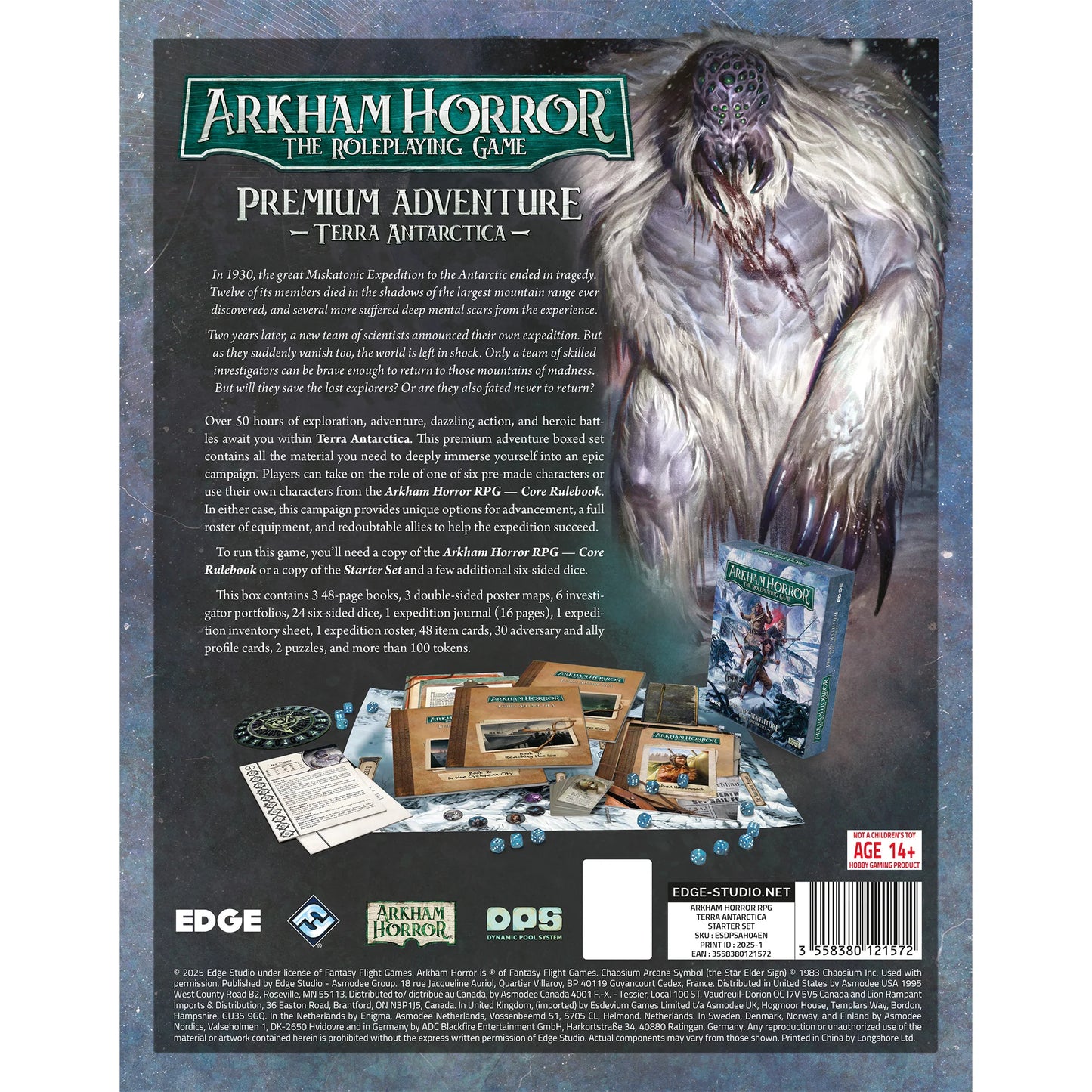 Arkham Horror RPG Terra Antartctica