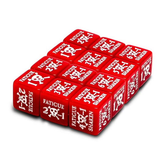 Fatigue Dice Set Red
