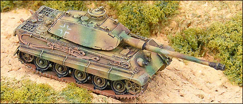Tiger II, Porsche Turret