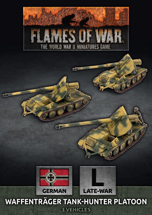 FOW German Waffenträger Tank-Hunter Platoon (x3)