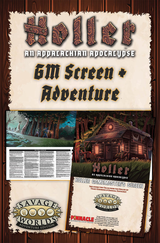 Holler RPG: An Appalachian Apocalypse - GM Screen & Adventure