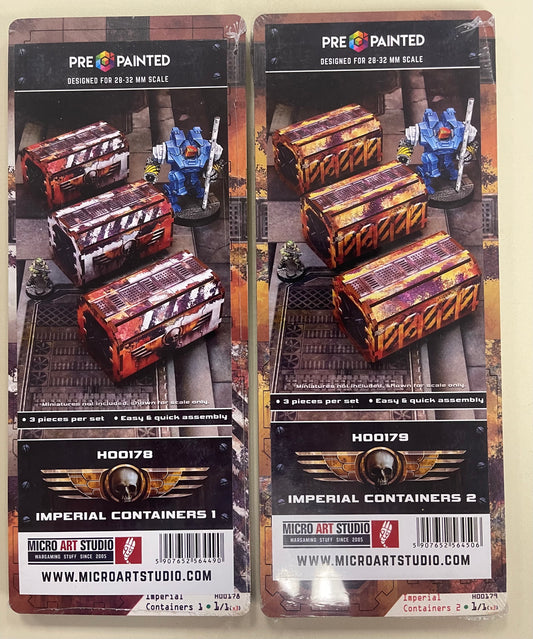 Imperial Containers 1 & 2 Bundle (6)