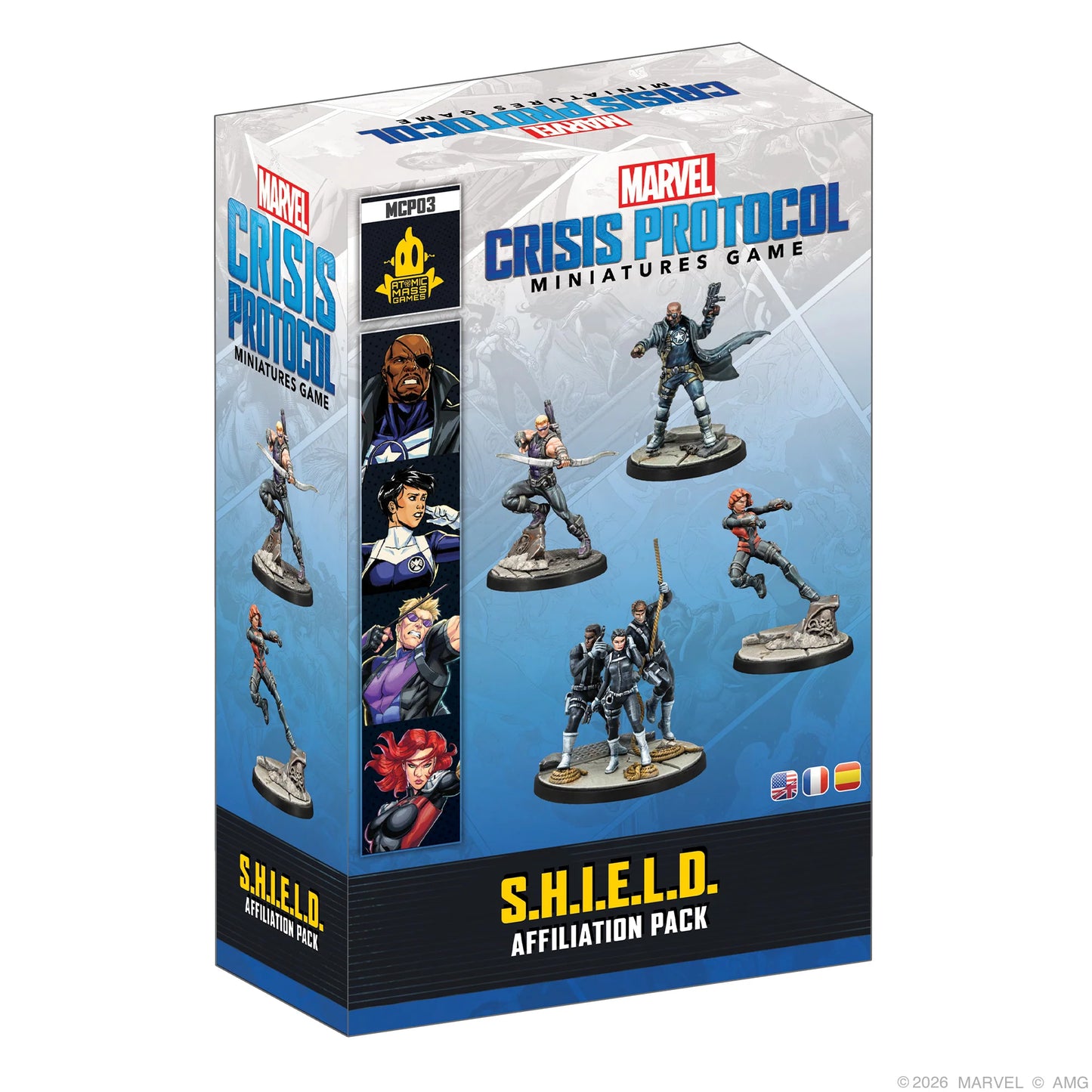 Marvel Crisis Protocol SHIELD Affiliation Pack