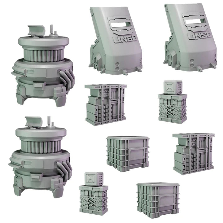 Halo Flashpoint UNSC Scenery Set