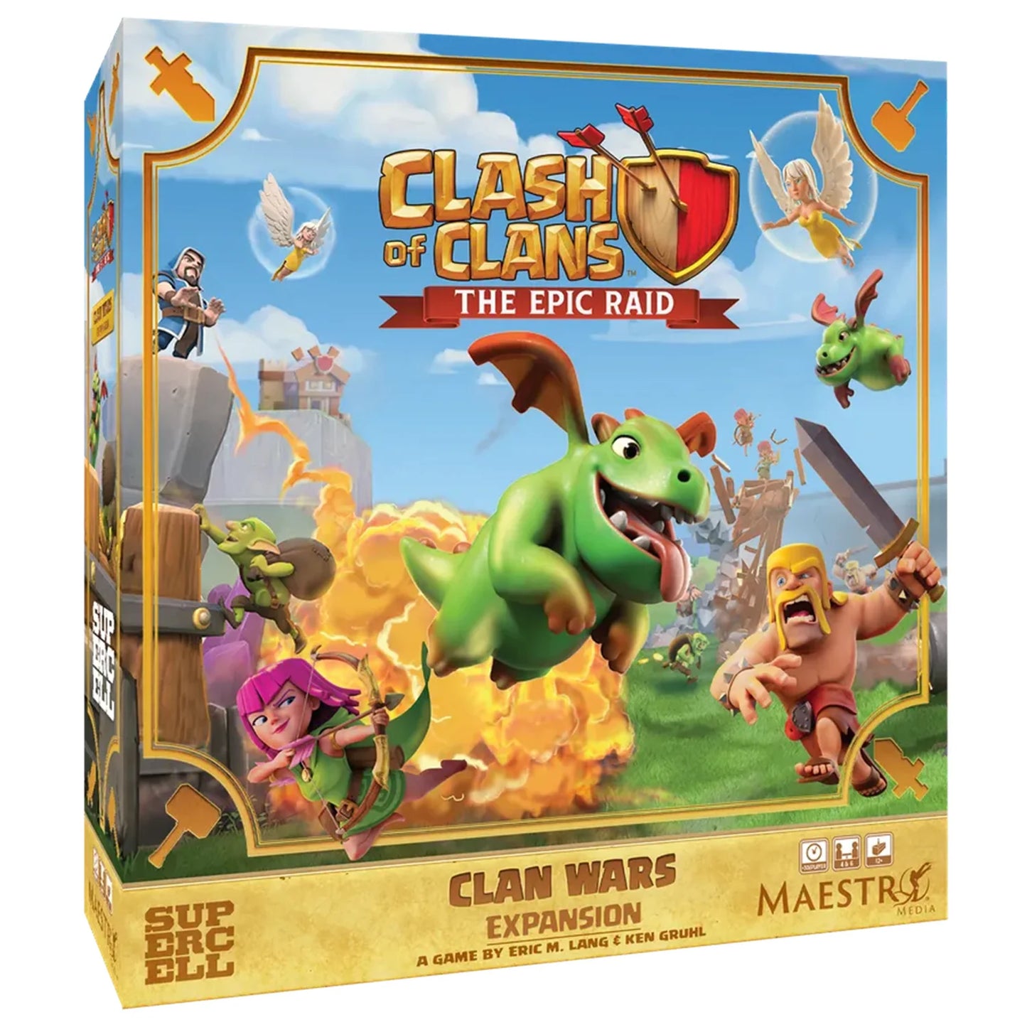 Clash of Clans The Epic Raid - Clan Wars Expansion
