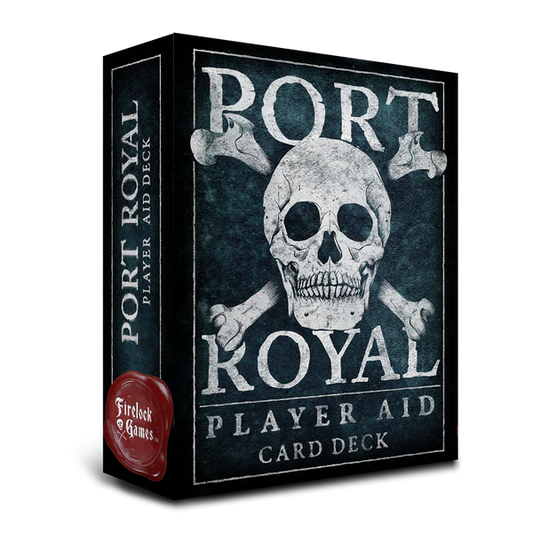 Port Royal Player Aid Card Deck