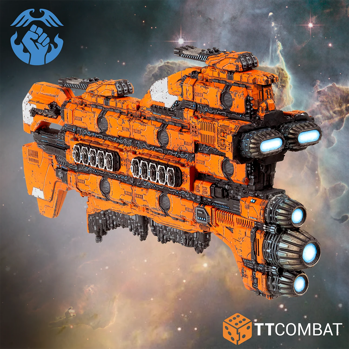 Dropfleet Resistance Coloniser Dreadnought