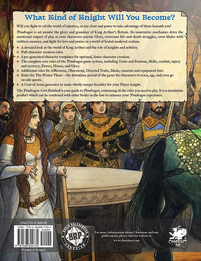 Pendragon Core Rulebook