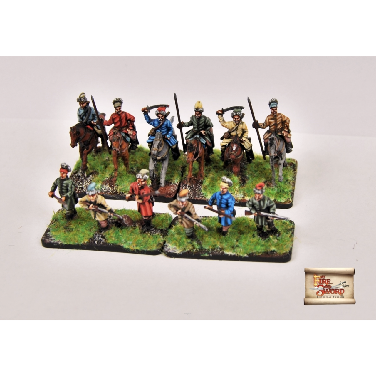 Registered Mounted Cossacks By Fire and Sword