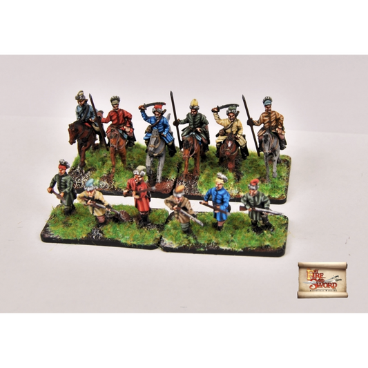 Registered Mounted Cossacks By Fire and Sword