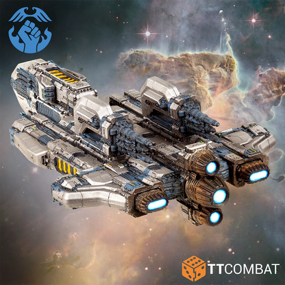 Dropfleet Resistance Coloniser Dreadnought