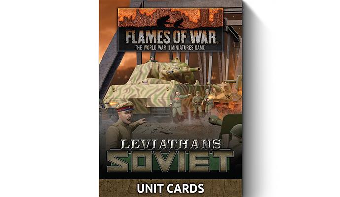 Late War Leviathans Soviet Unit Cards