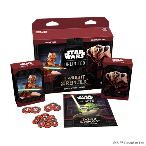Star Wars Unlimited Twilight of the Republic Two-Player Starter