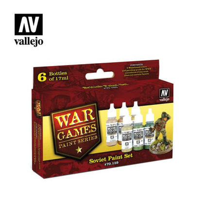 VAL War Game Series Soviet Paint Set
