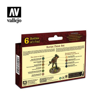 VAL War Game Series Soviet Paint Set