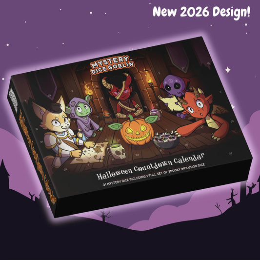 Halloween Dice Countdown Calendar
