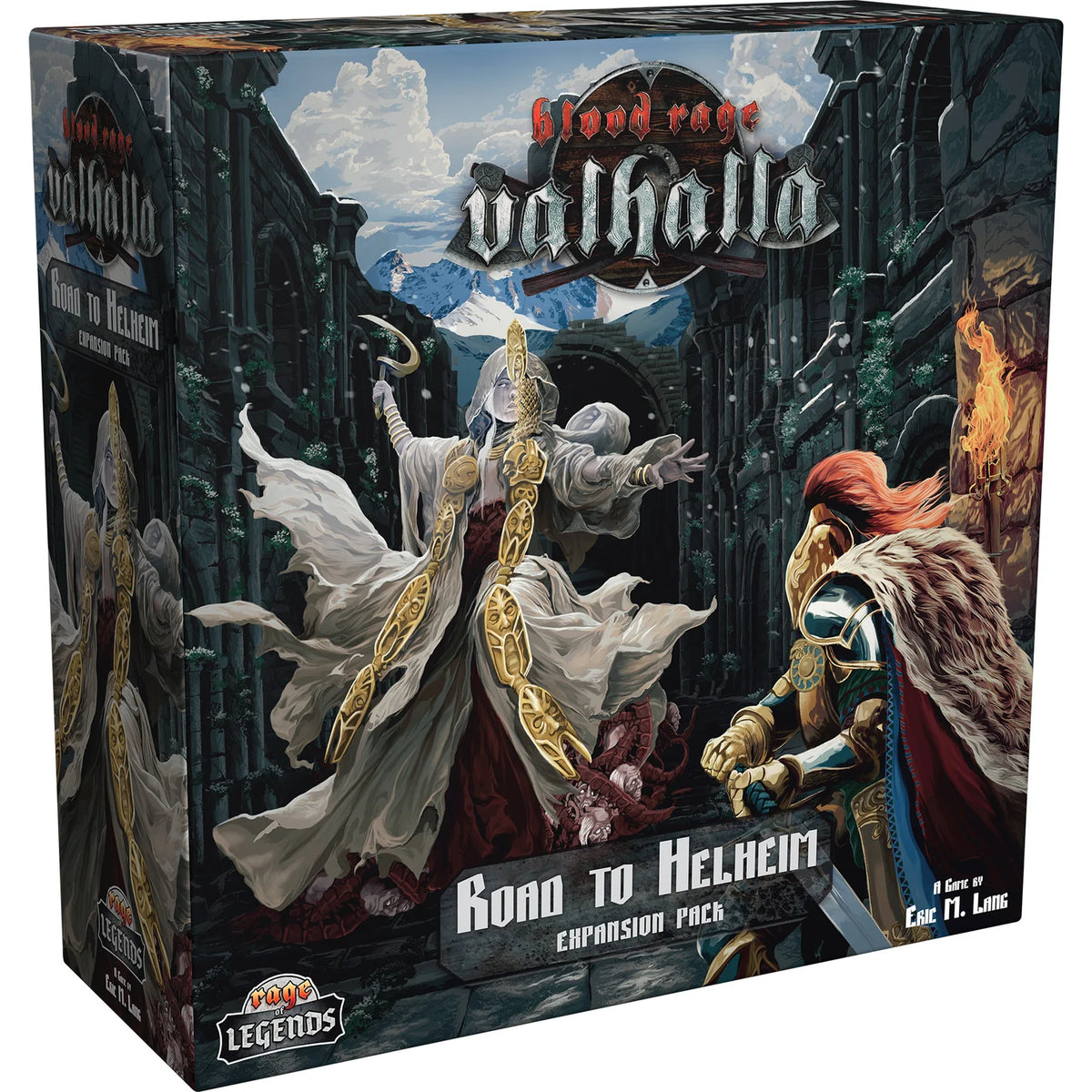 Blood Rage Valhalla Road to Helheim Expansion