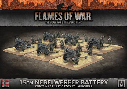 FOW German 15cm Nebelwerfer Battery