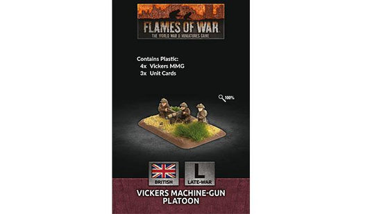 FOW British Vickers MMG Platoon