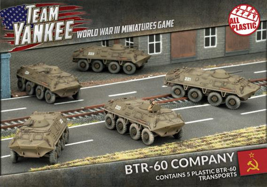 WWIII: Team Yankee Soviet BTR-60 Transport Platoon