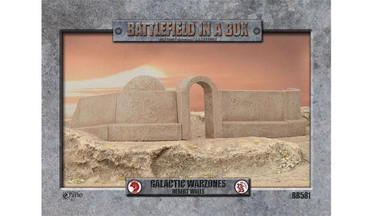 Galactic Warzones Collection Desert Walls