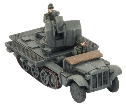 FOW German Cross Sd Kfz 10/4 Light AA Platoon