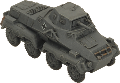 FOW German Cross Sd Kfz 231 Heavy Scout Troop