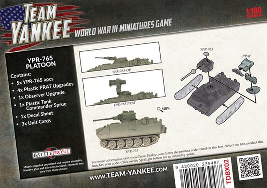 WWIII: Team Yankee NATO YPR-765 Platoon