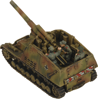 FOW German Hummel 15cm SP Artillery Battery
