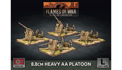 FOW German 8.8cm Heavy AA Platoon