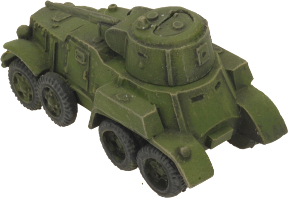 Mid War Soviets Enemy at the Gates BA-10 Armoured Car Platoon