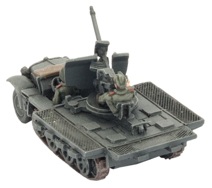 FOW German Cross Sd Kfz 10/4 Light AA Platoon