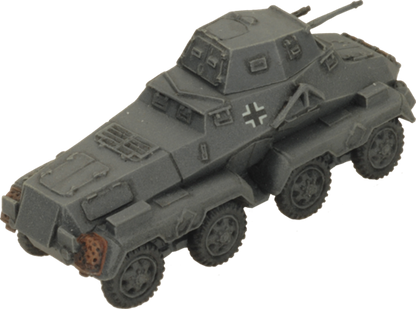 FOW German Cross Sd Kfz 231 Heavy Scout Troop