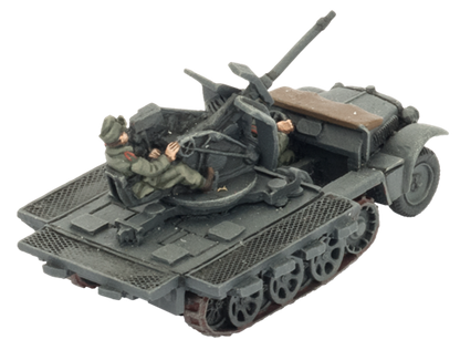 FOW German Cross Sd Kfz 10/4 Light AA Platoon