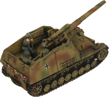 FOW German Hummel 15cm SP Artillery Battery