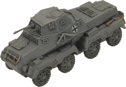 FOW German Cross Sd Kfz 231 Heavy Scout Troop